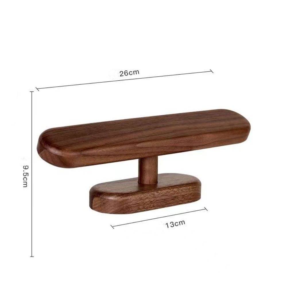 Ořechový držák na hodinky Stojan na vystavení Úložný prostor na hodinky Úložný regál na hodinky Věšák Stojan Regály Organizér