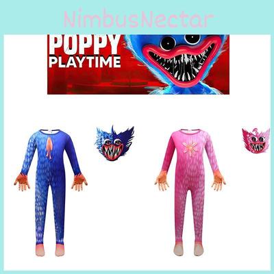 Süßes und buntes Huggy Wuggy Kostüm für Kinderkarnevale und Veranstaltungen