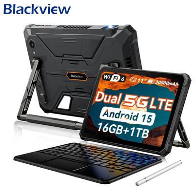 Blackview Active 12 Pro Rugged Tablets Android 15 11 Zoll 12 GB 256 GB/16 GB 1 TB Tablet-PC 30000 mAh 90 Hz