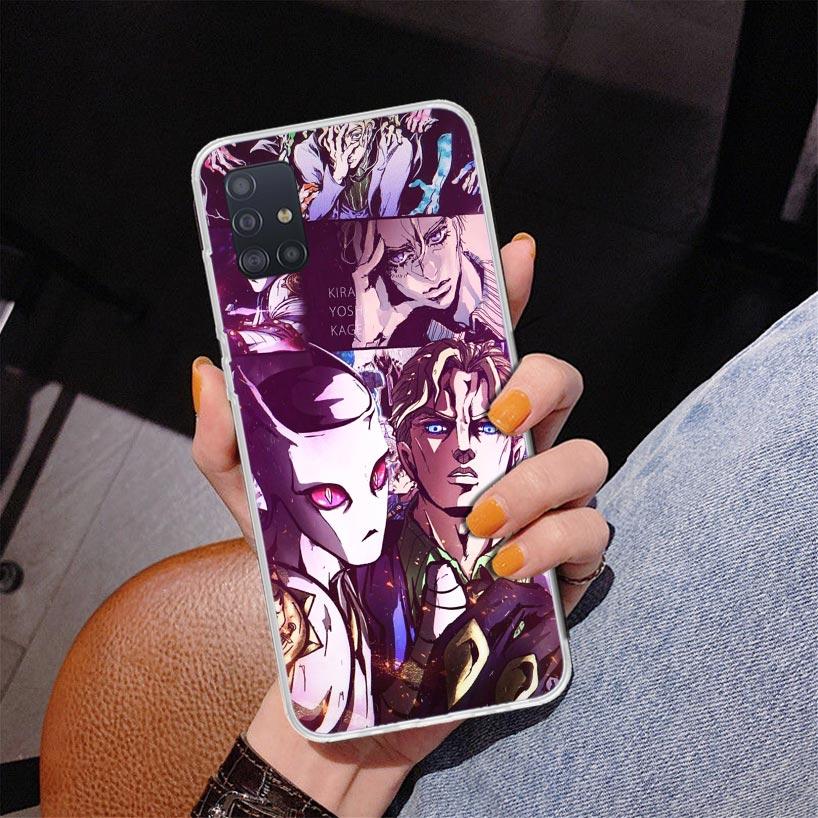 JoJo's Bizarre Adventure Diamond Is Unbreakable Phone Case For Samsung Galaxy A52 A32 A22 A12 A51 A31 A50S A30S A20S A10S Note 2