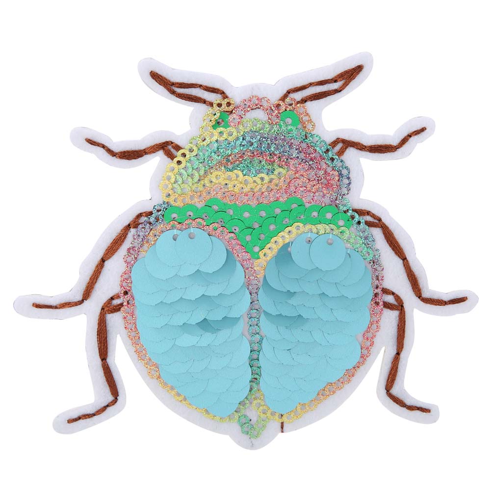 4Pcs Cute Insect Embroidery Patches Sewing Decoration Patch DIY Clothes Applique