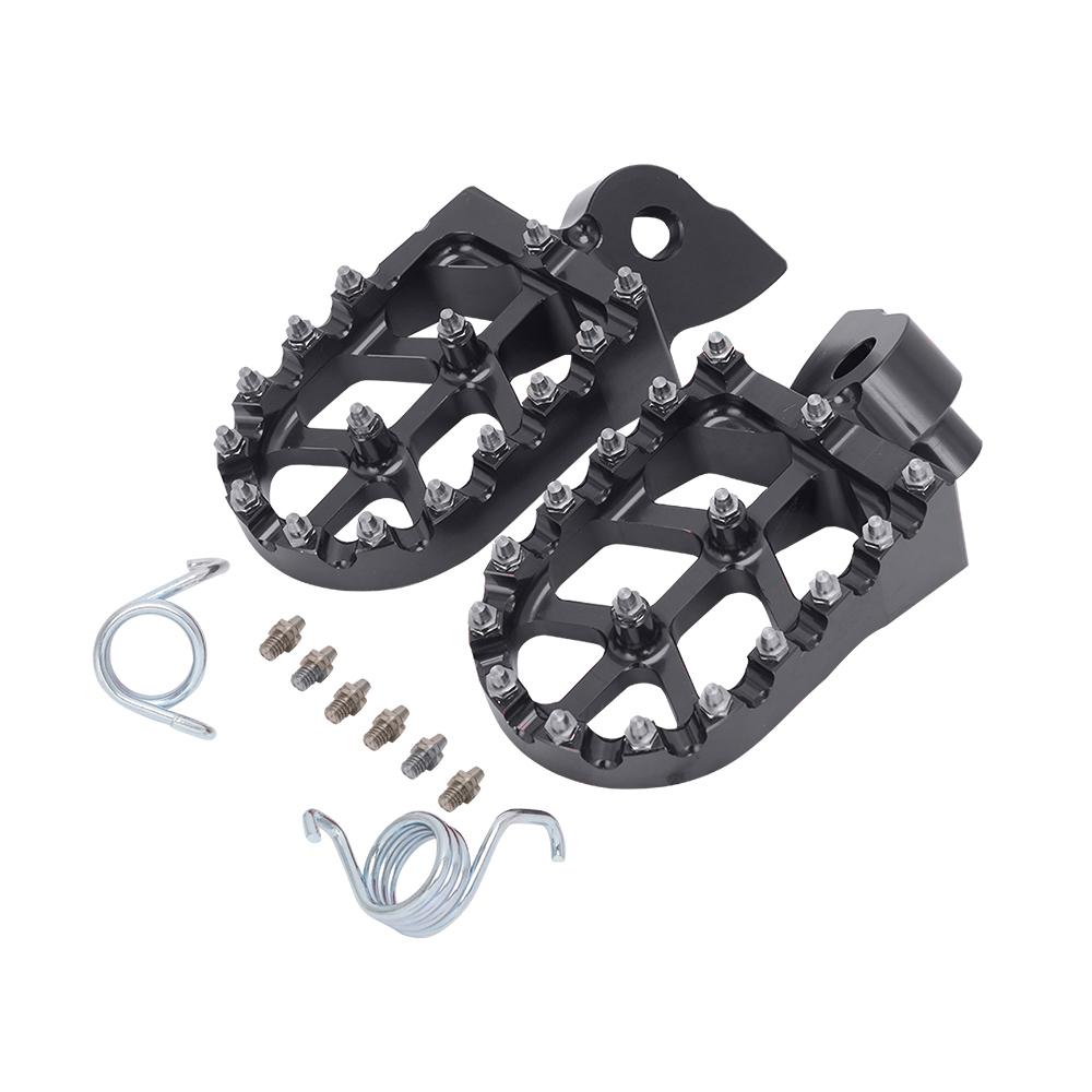 

Motorcycle CNC Foot Pegs Rests Footpegs Footrests For Yamaha YZ65 YZ85 YZ125 YZ250 YZ 65 85 125 250 250F 125X 450F WR 250F 450F чорний