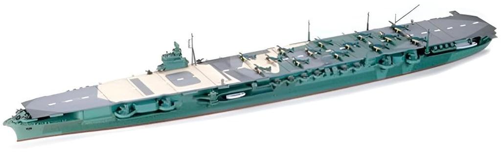 Tamiya Waterline Series 214 Imperial Japanese Navy Aircraft Carrier Zuikaku Plastic Model Kit 31214 1/700 No.