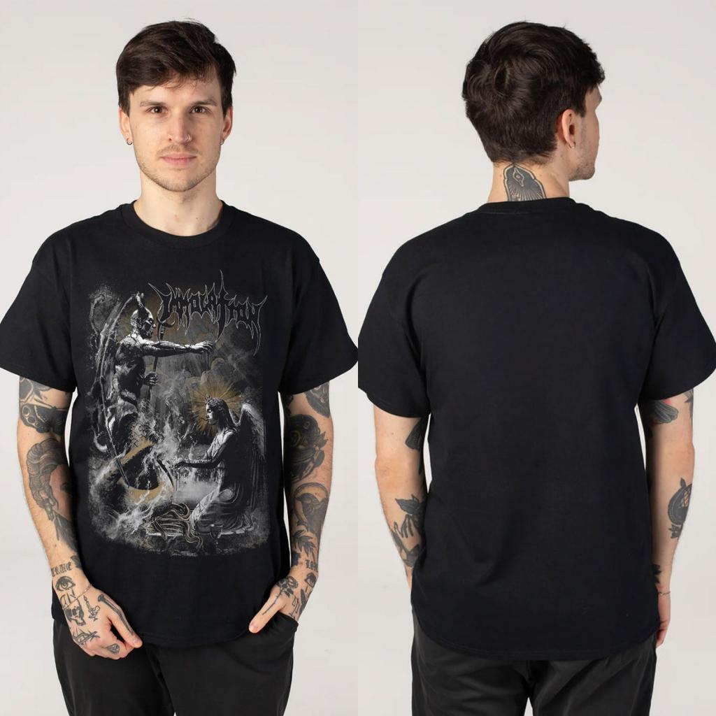 New Immolation Graphic Cotton Tshirt Unisex Summer Short Sleeve Fashion Brand Tee Luxury Casual Vintage Tees