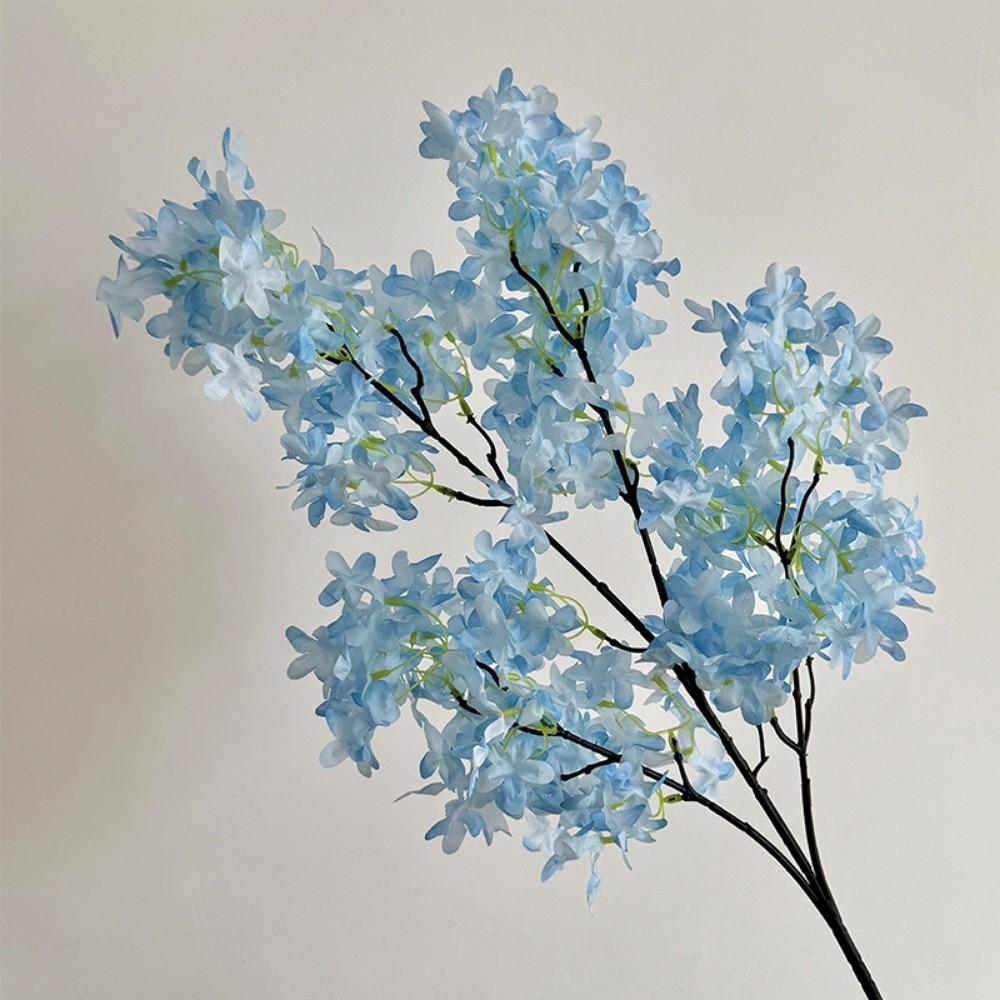 Silk Artificial Lilac Flower Decorative Fake Blossom Bouquet New Artificial Faux Plants  Home Decor