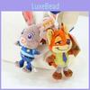 Chaveiro de Pelúcia Zootopia com Design de Animal de Desenho Animado para Decoração de Mochila