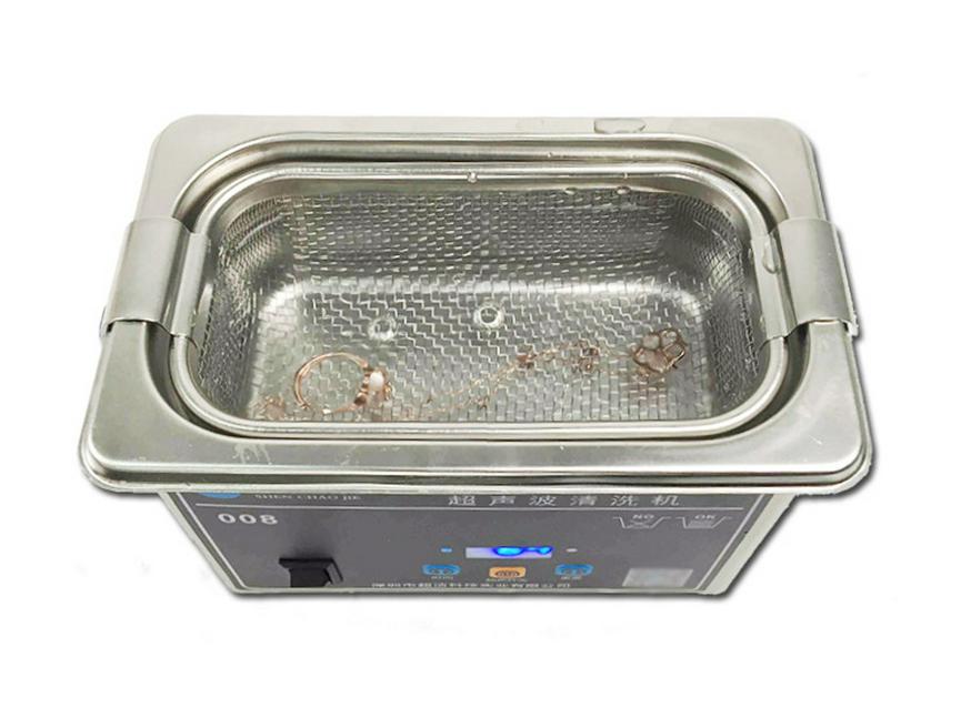 Compact Ultrasonic Cleaner for Jewelry, Watches, Glasses, Dentures - Model CJ-008
