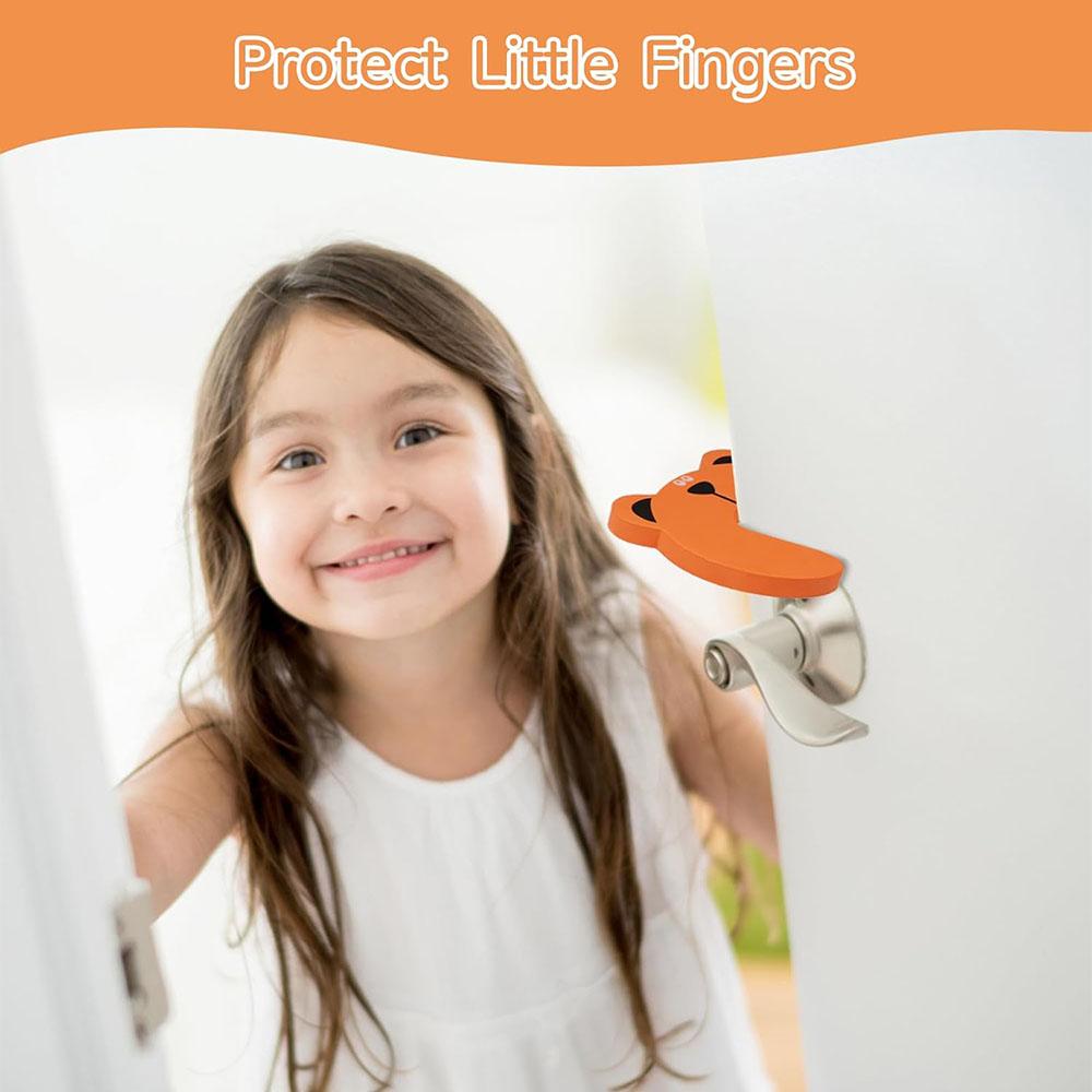 8pcs Animal Clamp Protectors for Doors for Room Doors and Sliding Doors