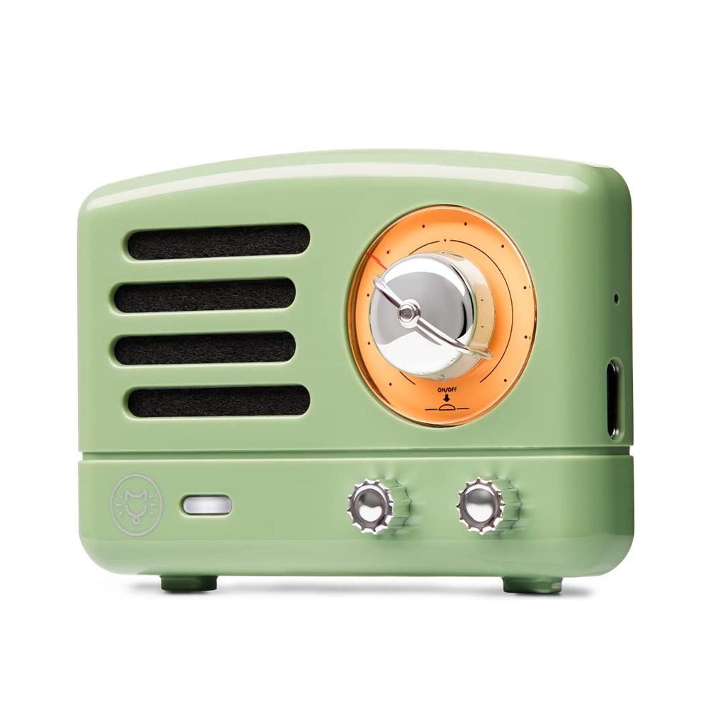 MUZEN PETA Bluetooth Magnetic USB C Cute Mini Speaker, Speaker, Charging, Compact, Ultra-Lightweight, (Olive Green)