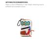 New INS style Korean style short zipper multi-card slot wallet cute girly niche design card holder