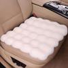Winter Rabbit Fur Plush Car Seat Cushion - No Backrest, Thickened, Three-Piece Set with Free Shipping