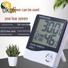 Accurate Indoor Thermo-Hygrometer: Wall-Mount & Desktop, Dry/Wet Temperature & Humidity Gauge
