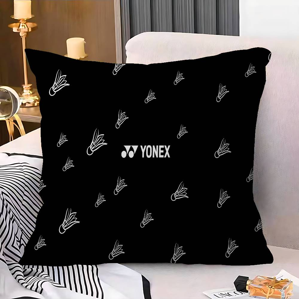 Fashion Badminton Y-Yonex Pillow Cover for Bedroom Room and Living Room Sofa Decorative Cushion Cover