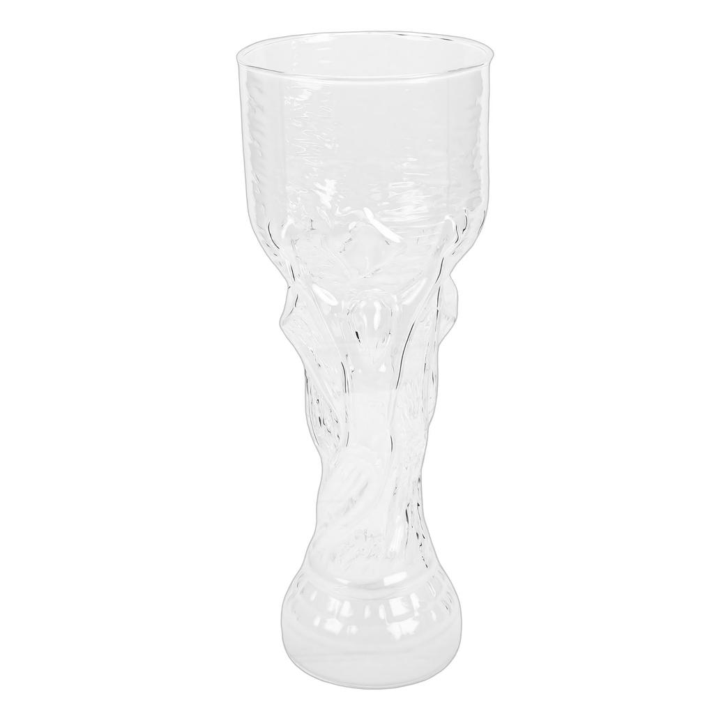 Beer Glass Creative Unique Easy To Grip Refrigerator Safe 850ML Beer Glassware Cup for Pubs Parties