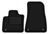 Black Front Floor Mats For: Volvo XC40 Electric Crossover (2020-)