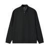 Jackets Men's Jet Black Baseball Collar Moderate Straight Fit
