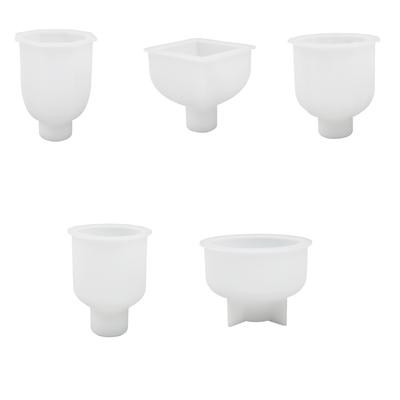 Moule en Silicone Polyédrique pour Vase à Fleurs pour Fabrication de Vase Réutilisable Bougie Résine Époxy Moule de Coulée Moules DIY Moule en Silicone