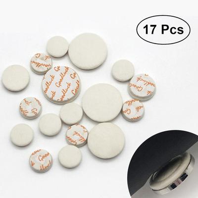 Jeu de Remplacement de Boîtiers de Tampons de Clarinette Aigus Si B Blanc