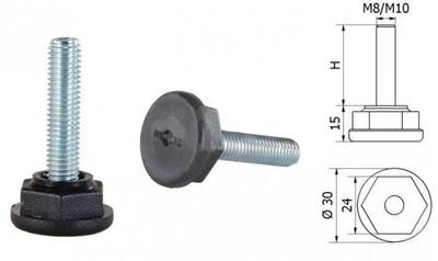 Adjusting Foot Sr 01 Fi 30 M8*30 623 - Sl Sr01 08