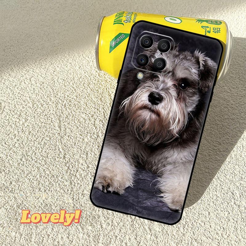 Schnauzer Dog Case For Samsung Galaxy M56 M06 M12 M32 M52 M35 M55 M15 M11 M13 M14 M16 M36 M31 M53 M34 M54
