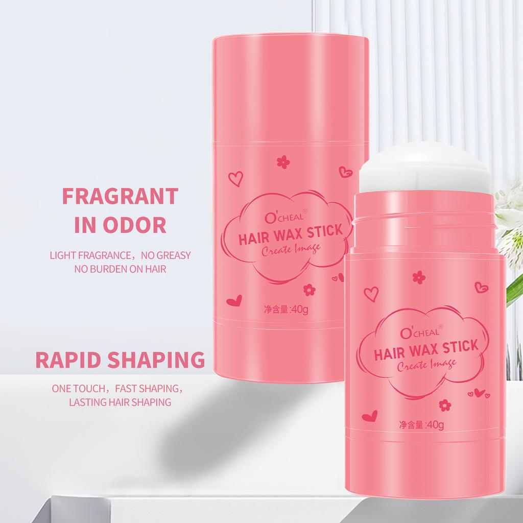 40g Profesjonalny wosk do włosów w sztyfcie Krem wykończeniowy do potarganych włosów Naprawa łamliwych Stylizacja Wygładzający artefakt Nie przetłuszczający żel Luźne włosy