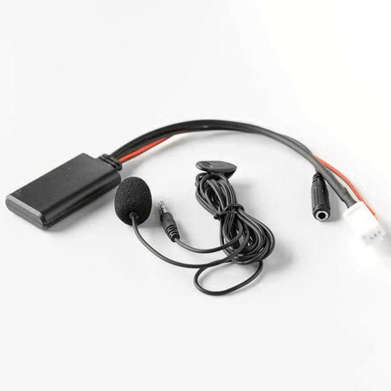 AEA7-Car Bluetooth 5.0 Aux Input Audio Cable Microphone Handsfree Adapter 8Pin Plug For Nissan Sylphy Tiida Qashqai Geniss