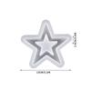 DIY Dropper Mold Hollow Star Decoration Table Cake Candle Mold