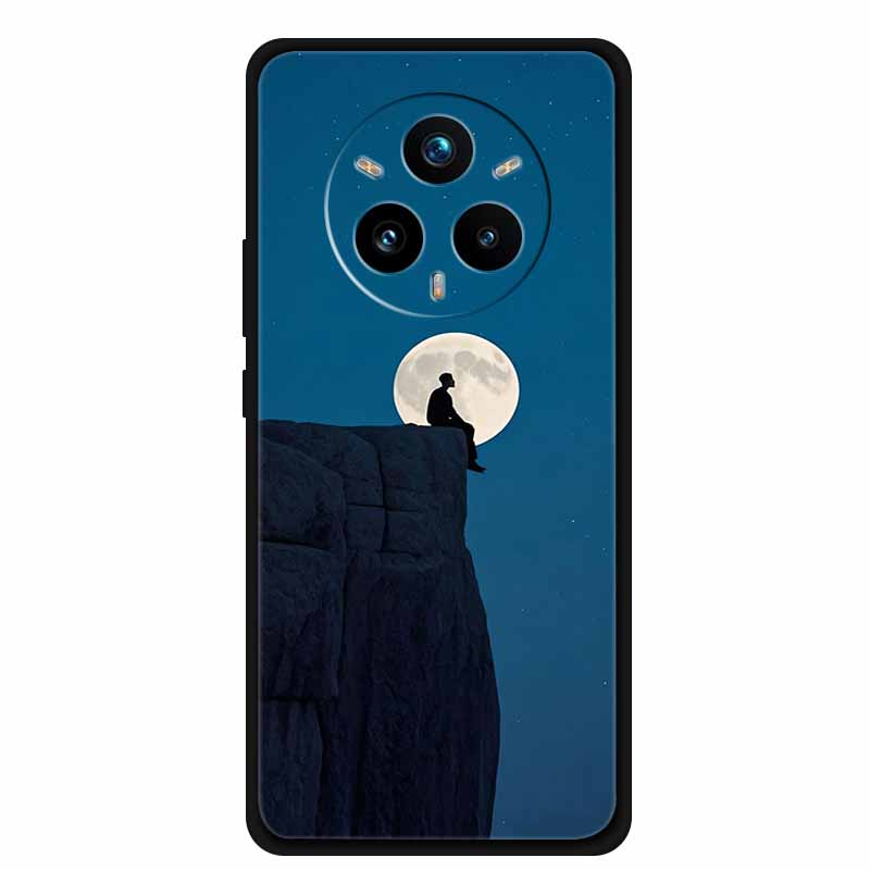 For Realme 14 Pro+ Phone Case Gradient Patterns Back Cover TPU Soft Silicone Protective Funda for OPPO Realme14 PRO Plus Pro +
