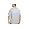 Nike Printed Round Neck Casual Loose Short Sleeve Drop Shoulder T-Shirt Men Tops Wolf-Grey FQ4899-012