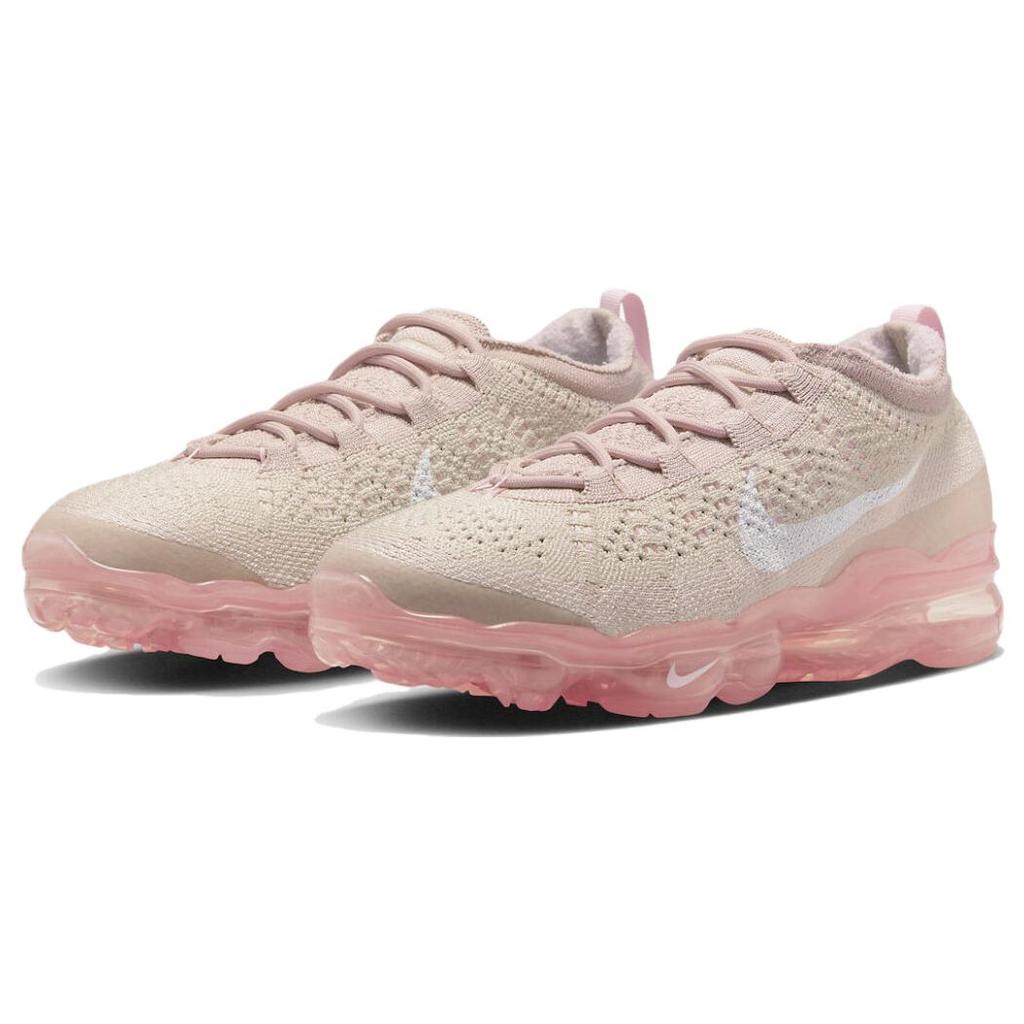 New Nike Air VaporMax 2023 Flyknit Oatmeal Pearl Pink Women's DV6840-101