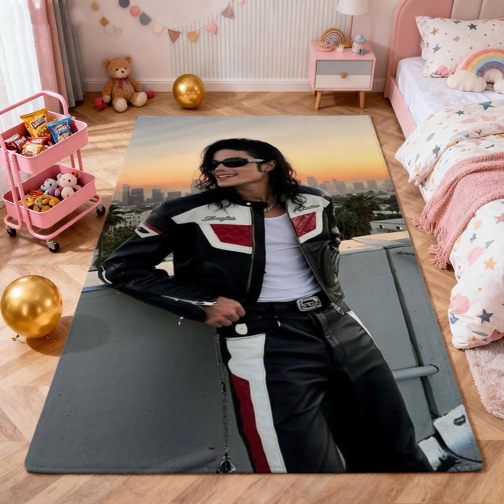 Michael Jackson History World Tour Indoor Rug Nonslip Durable Carpet For Bathroom Kitchen Home Decor New Year Gift