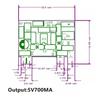 AC To DC 5V 700mA 12V 300mA 3.5W Isolated Switch Mini Power Supply Buck Converter Step Down Module AC 220V To DC 5V/12V