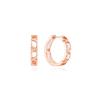 Tirrlirr Show Love One-Touch Silver Pink Earrings Tessvp13946M