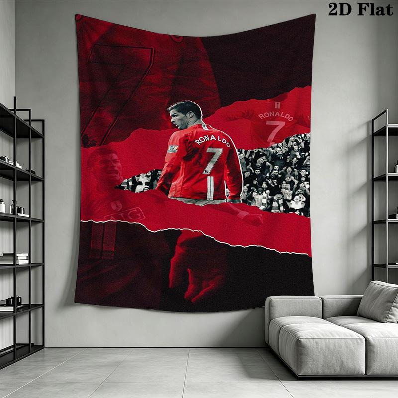 Ronaldo'S Determination Cr7'S Legacy Threepiece Set 1 Duvet Cover 2 Pillowcase Without Core Duvet Cover And Pillowcase