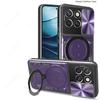 Slide Lens Armor Funda for Honor X6C 4G Case for Honor X8C X6B X8B 200 Smart Play 60 Plus Case Magnetic Ring Stand Holder Cover