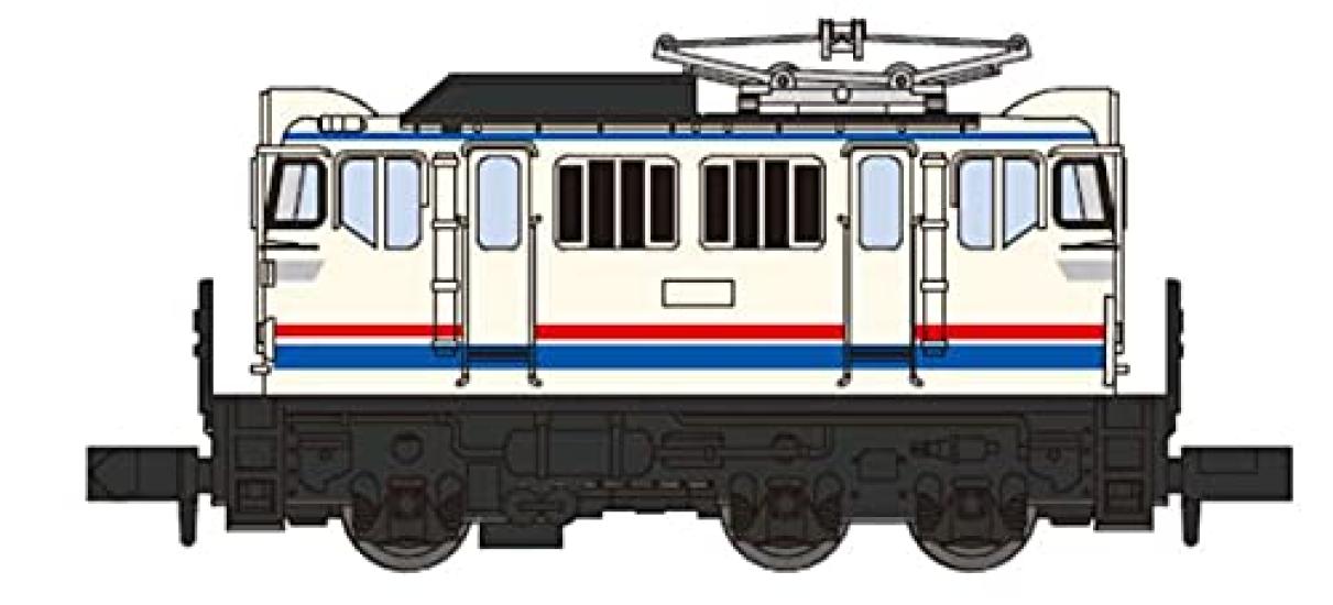 Micro Ace N Gauge Electric Relaxing Model Electric Locomotive C-Type Locomotive, Color, A1049, Train, белый