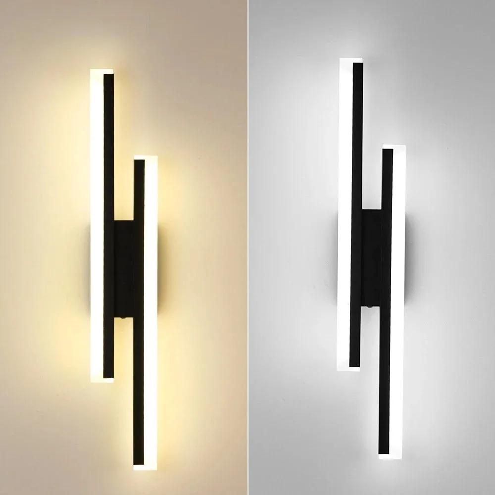 Nordic Modern Minimalist Sconces Light Fixture Indoor Living Room Bedroom Hotel Wall Lights Tricolor