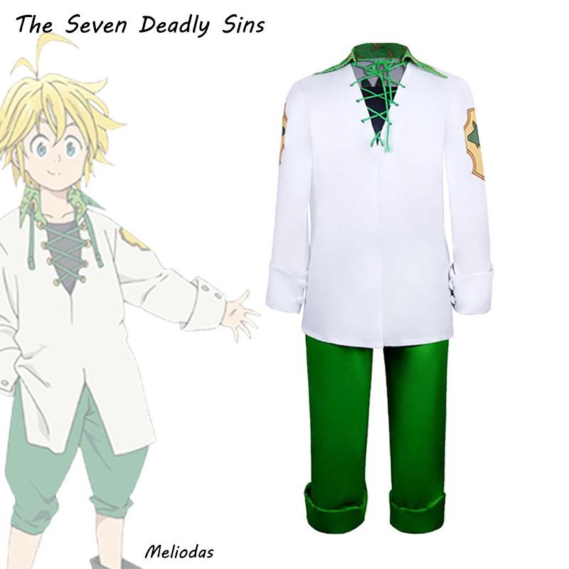 Erwecke die Sieben Todsünden mit diesem Meliodas-Cosplay-Anzug zum Leben.