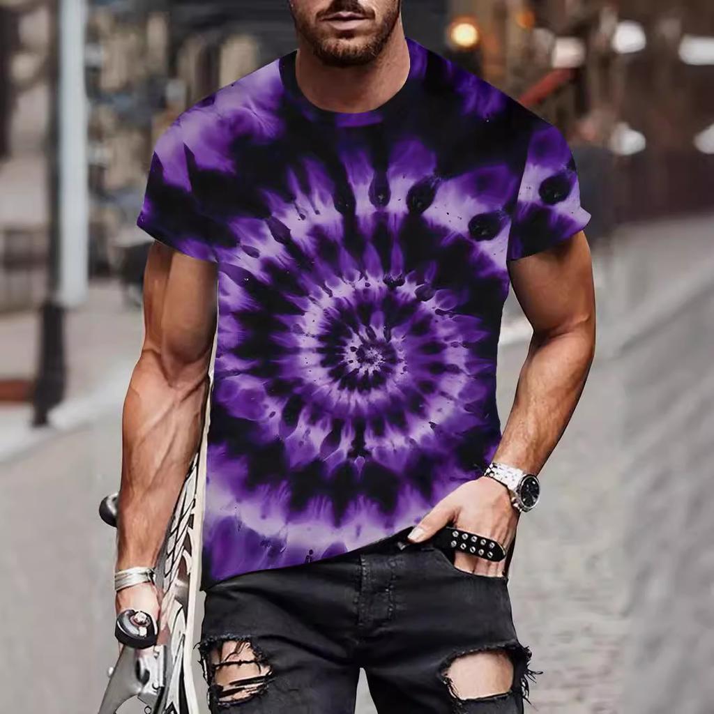 Summer Funny Casual Style For Men 3D Printed Men's T Shirts Fashion O-Neck Short Sleeve Sportswear Streetwear Oversized Tops