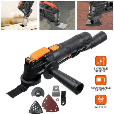 100-240V 19000RPM 6 Speeds Adjustable Renovator Tool Electric Cutter Electric Saw Wireless Multifunction Oscillating Tool