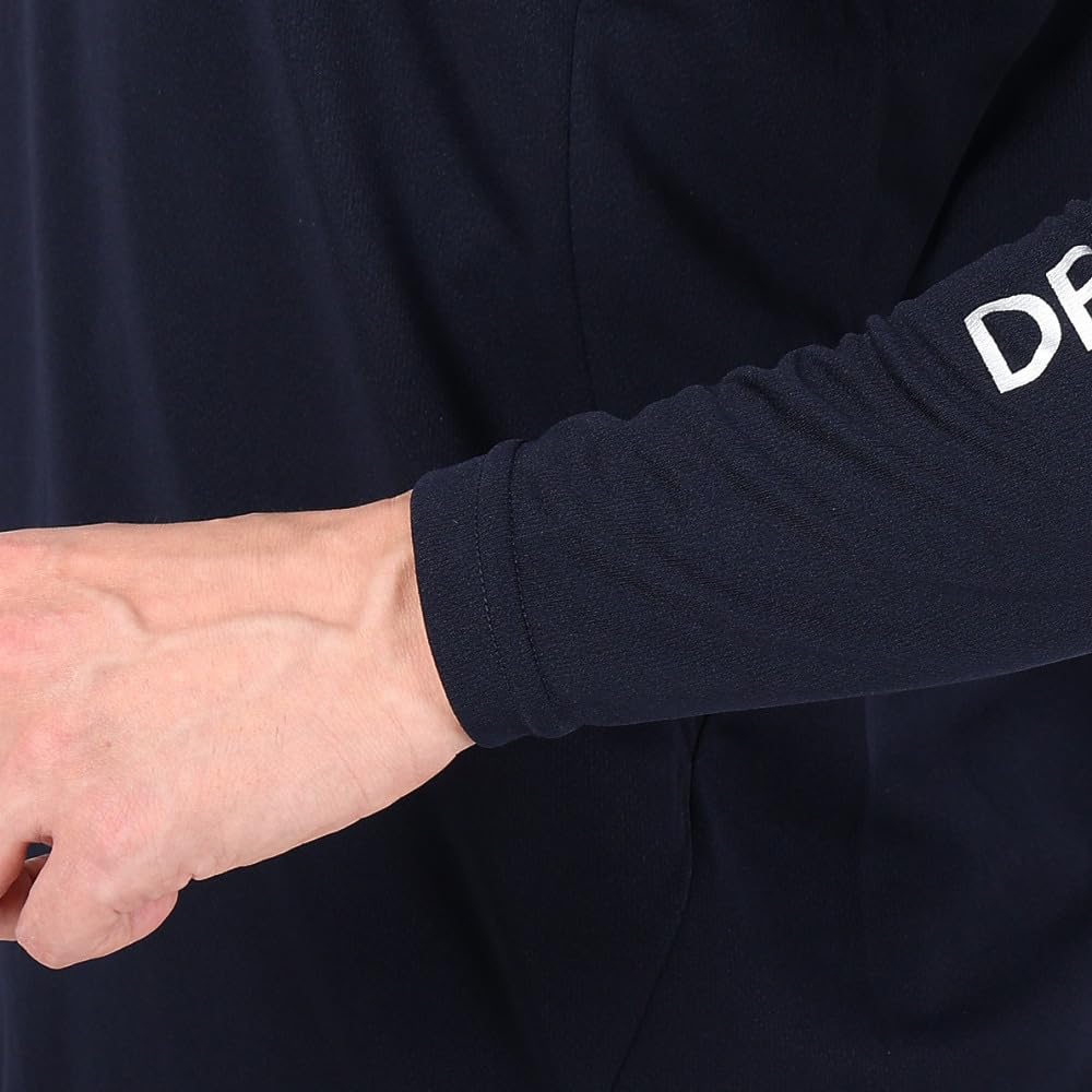 Sweat Quick Stretch Unisex NV [DESCENTE] T-Shirt, Absorbent, Drying, Practice, Men's, Women's, (DVUWJB50)