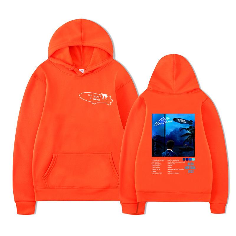 Natana Cano Nata Montana Sweatshirts for Men and Women Sweatshirt Print Unisex Hip Hop Style Autumn Winter Tops Clothes