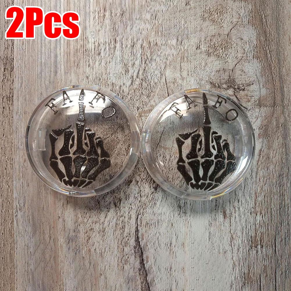 

Персонализированный корпус для мотоциклетного объектива, 2-дюймовый светодиодный фонарь указателя поворота, декоративный корпус, подарок для любителей мотоциклов