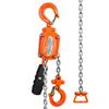 Manual Lever Chain Hoist, 1/4 Ton 550 Lbs Capacity 10 FT Come Along, G80 Galvanized Carbon Steel with Weston Double-Pawl Brake, Auto Chain Leading &