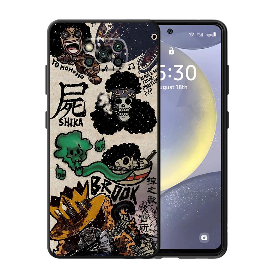 

Арт Чехол-бампер BROOK Черный Мягкий для Xiaomi Poco C75 X5 M3 M4 Pro X4 Pro M5s M7 X7 C71 F3 F7 C40 C50 X3 NFC C51 C61 Poco X5 Pro