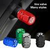 hijk1 ·4Pcs Car Styling Tire Valve Caps Covers For Volkswagen GTI Golf 6 7 8 Polo VW R-Line CC Passat B6 Tiguan T-ROC Arteon Bora Jett