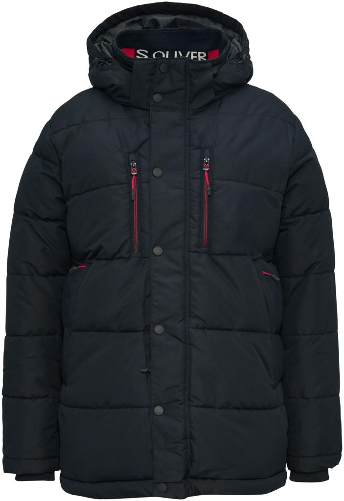 Зимняя куртка s.Oliver Steppjacke blau schwarz 46630703
