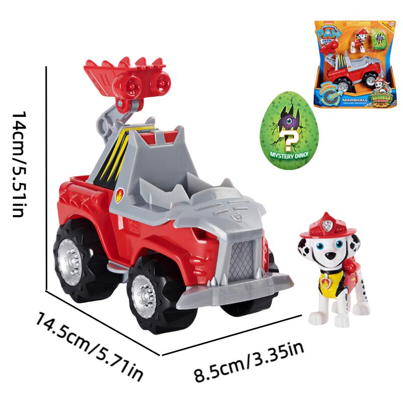 

Paw Patrol Chase Skye Rescue Truck Toy Set Transformable Kids Gifts Pvc Marshall