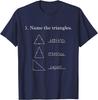 Nome La Triangoli Geoffrey Frederick Eugene Insegnante di Matematica T-Shirt Unisex