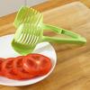 Fruit Onion Cutter Guide Tongs Lemon Slicers Holder Manual Round Fruit Cutter Slicers Household Kitchen Tool